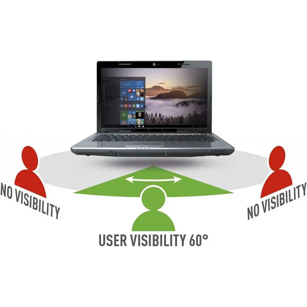 Mobilis 15.6 Inch Frameless Display Laptop Privacy Filter