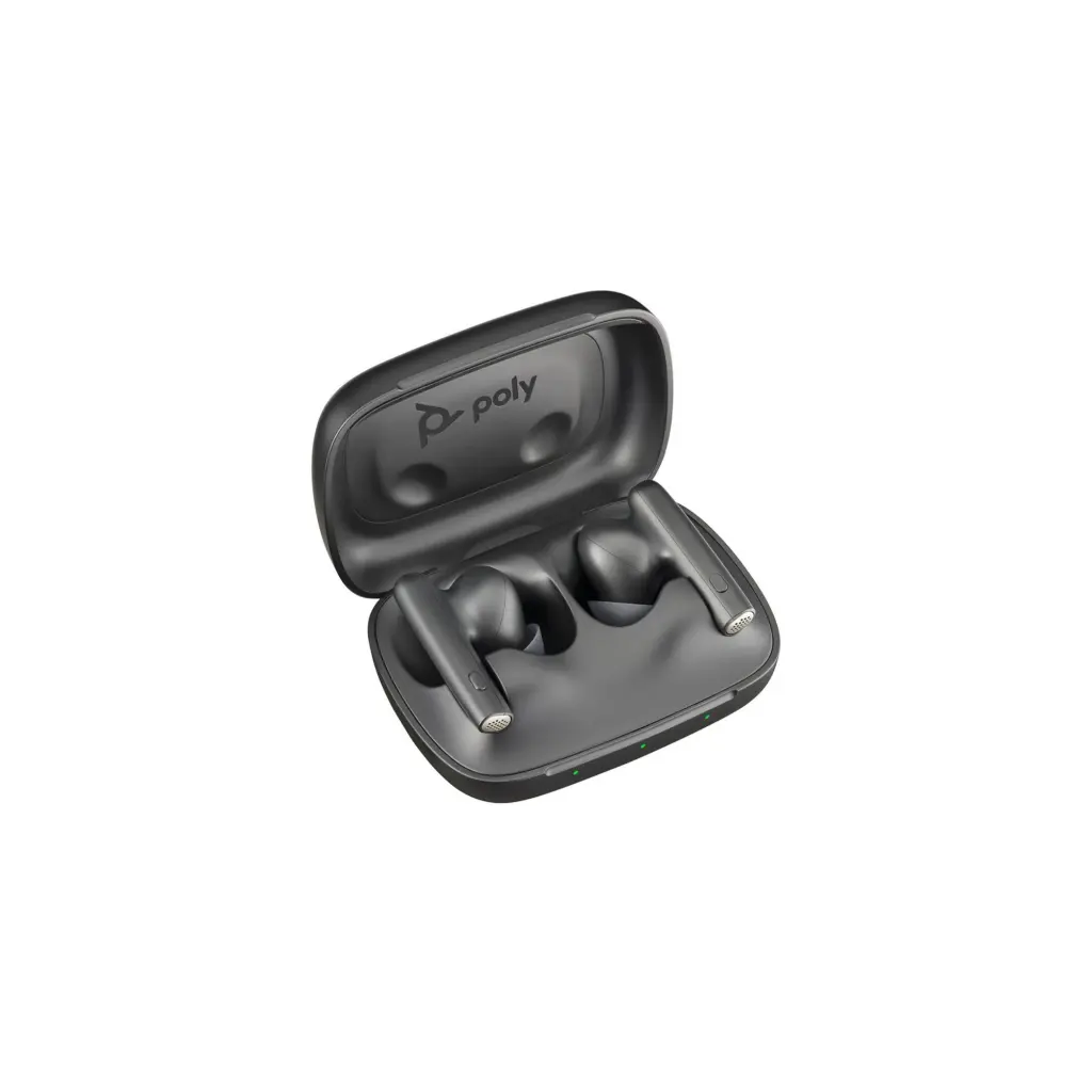 HP Poly Voyager Free 60 UC Wireless Bluetooth Ear Buds and Charging Case