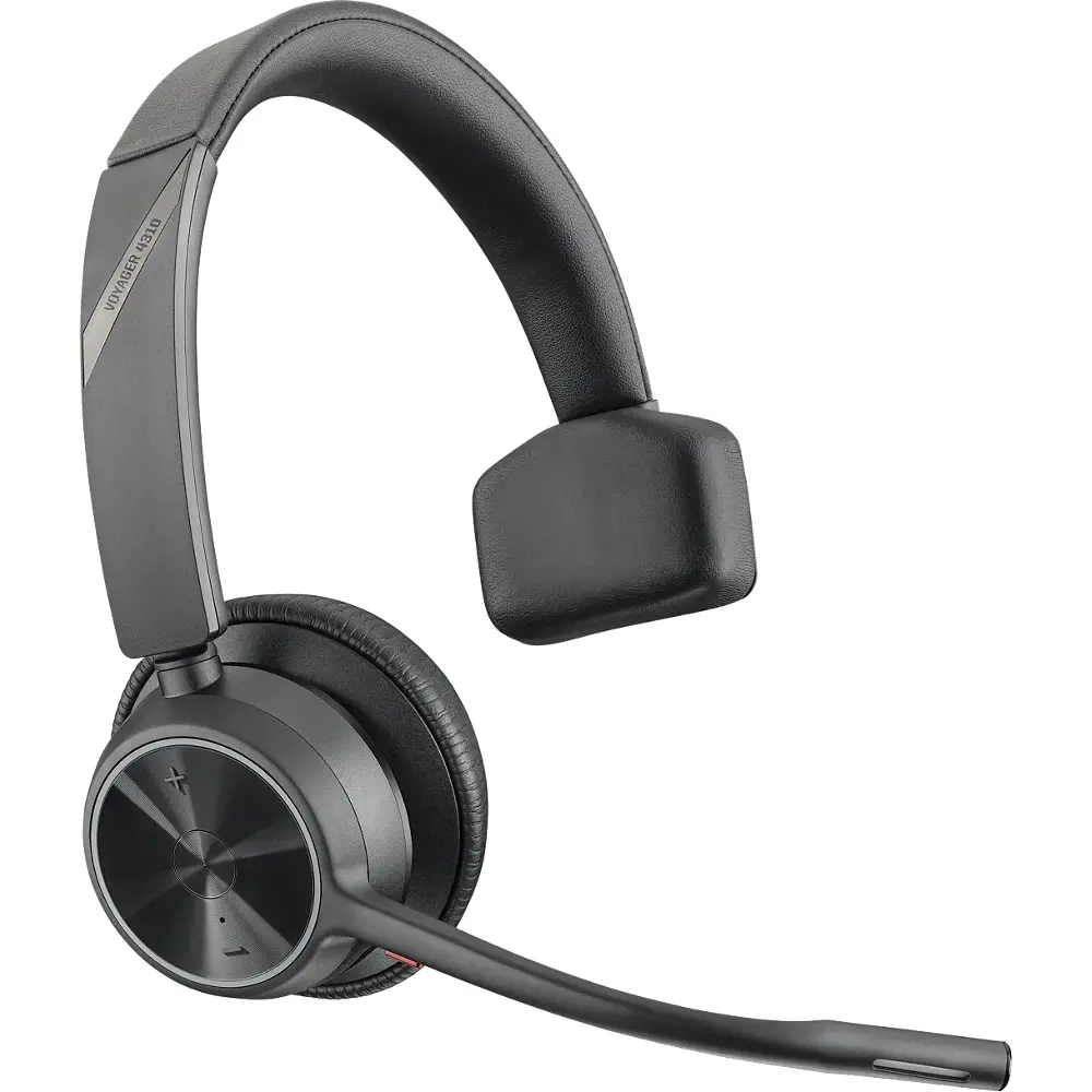 HP Poly Voyager 4310 UC Wireless USB-C Monaural Headset with Charging Stand