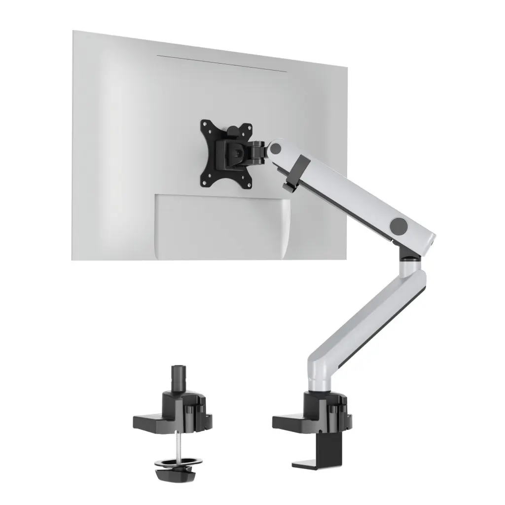 Durable SELECT PLUS 1-Screen Recycled Aluminium Monitor Mount - 509623 DD