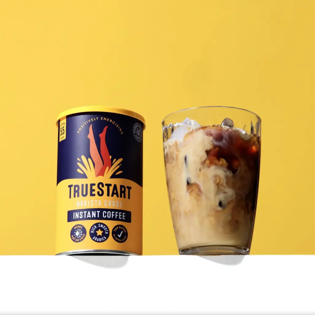 TrueStart Coffee - Barista Grade Instant Coffee 100g (Single Tin) - HBIN100TIN