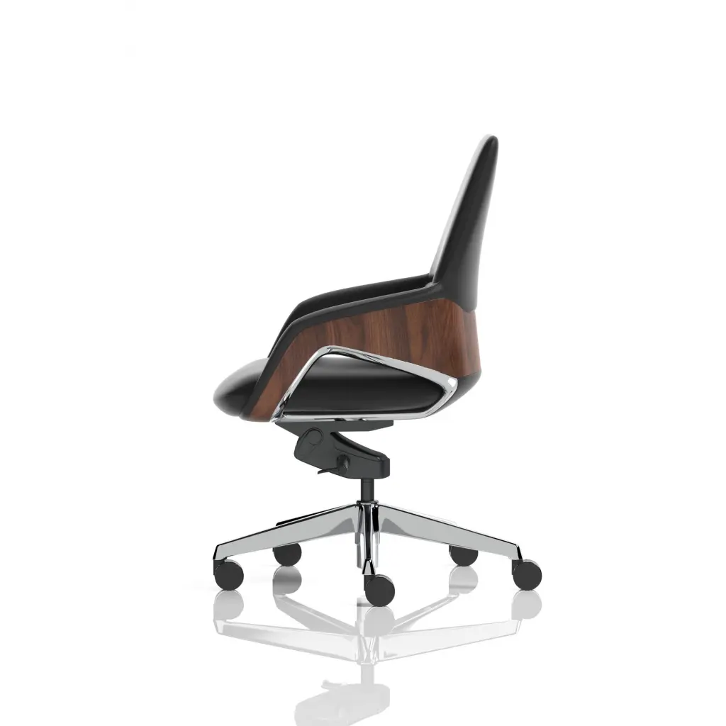 Dynamic Olive High Back Executive PU Vegan Leather Office Chair Black - EX000261