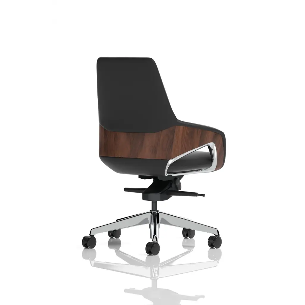 Dynamic Olive High Back Executive PU Vegan Leather Office Chair Black - EX000261