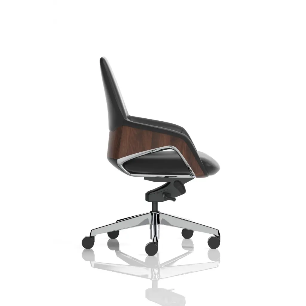 Dynamic Olive High Back Executive PU Vegan Leather Office Chair Black - EX000261