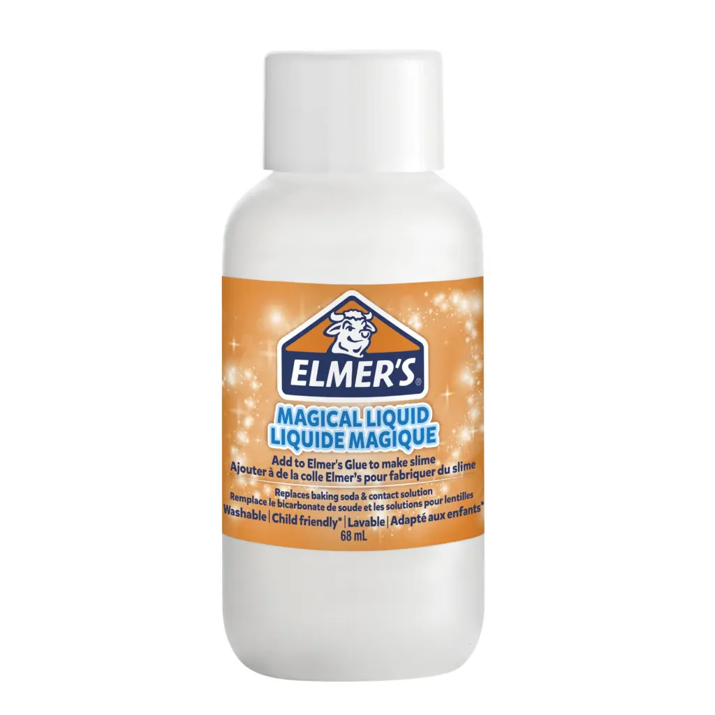 Elmers Glue Slime Starter Kit Includes Clear PVA Glue Glitter Glue Pens and Magical Liquid Slime Activator Solution - 2050943