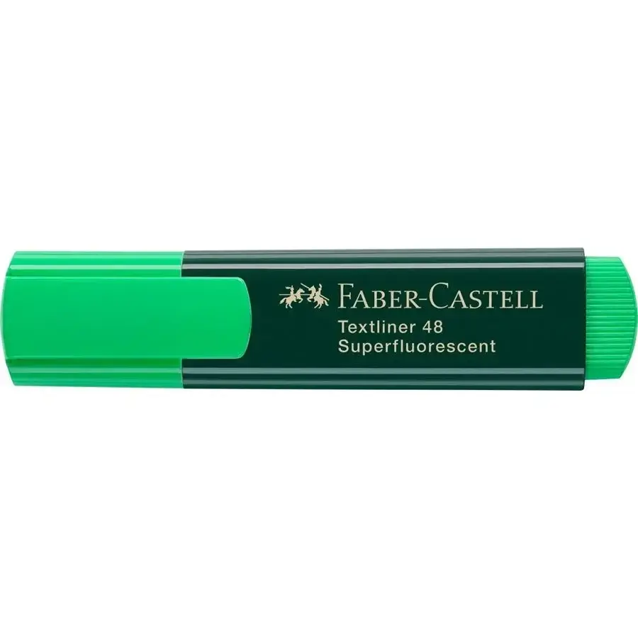 Faber-Castell Highlighter Textliner 48 Green (Pack 10) - 154863