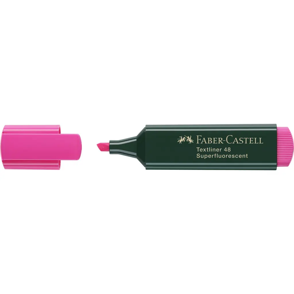 Faber-Castell Highlighter Textliner 48 Pink (Pack 10) - 154828