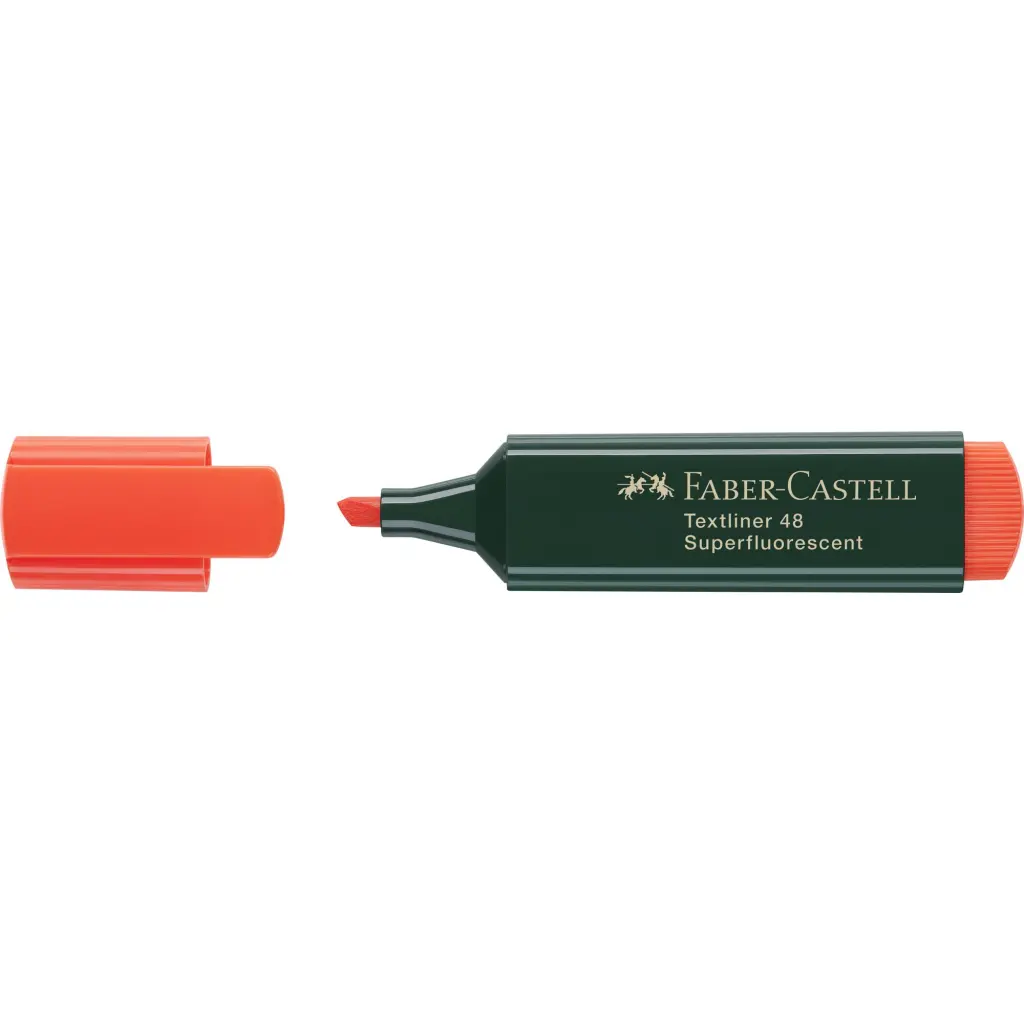 Faber-Castell Highlighter Textliner 48 Orange (Pack 10) - 154815