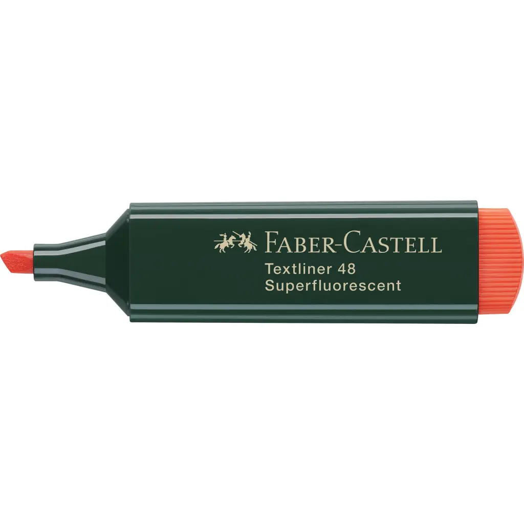 Faber-Castell Highlighter Textliner 48 Orange (Pack 10) - 154815