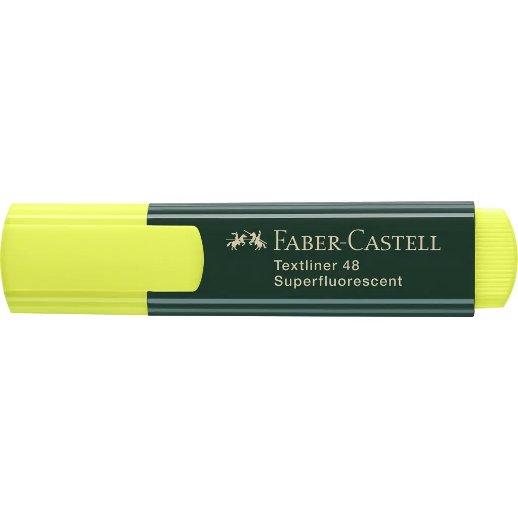 Faber-Castell Highlighter Textliner 48 Yellow (Pack 10) - 154807