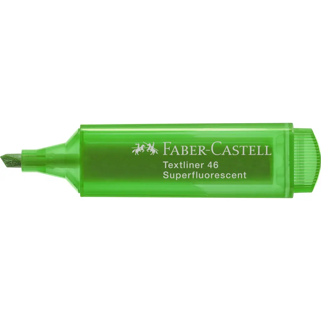 Faber-Castell Highlighter Textliner 46 Green (Pack 10) - 154663