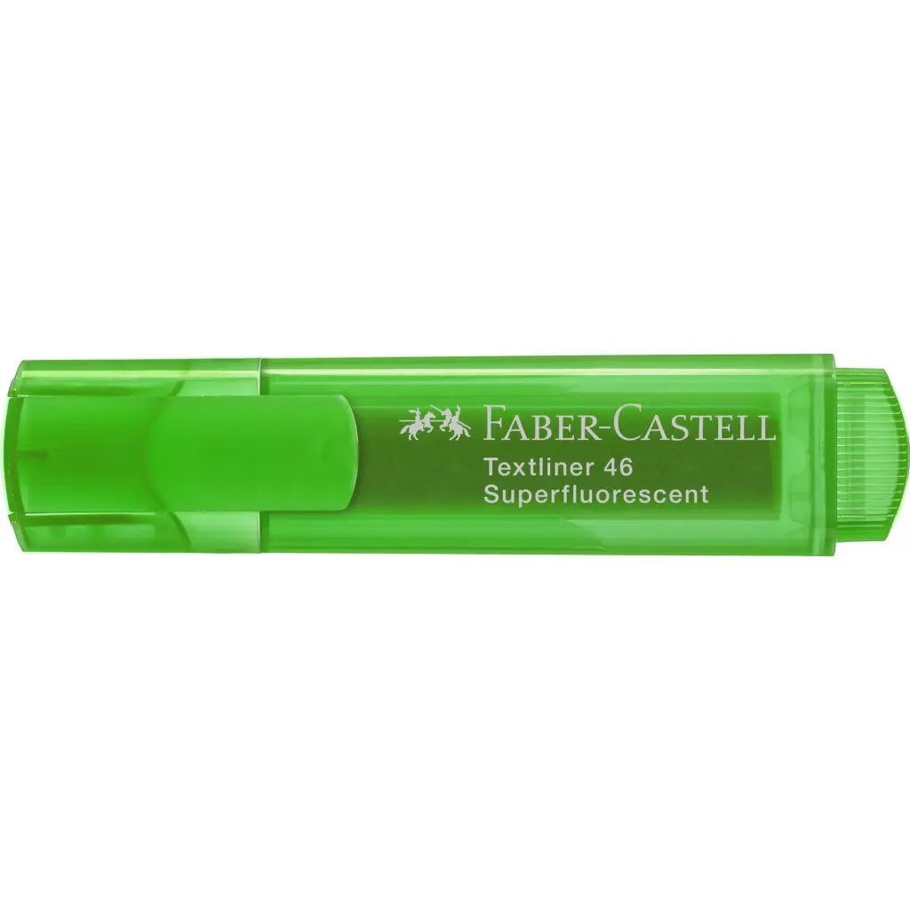 Faber-Castell Highlighter Textliner 46 Green (Pack 10) - 154663