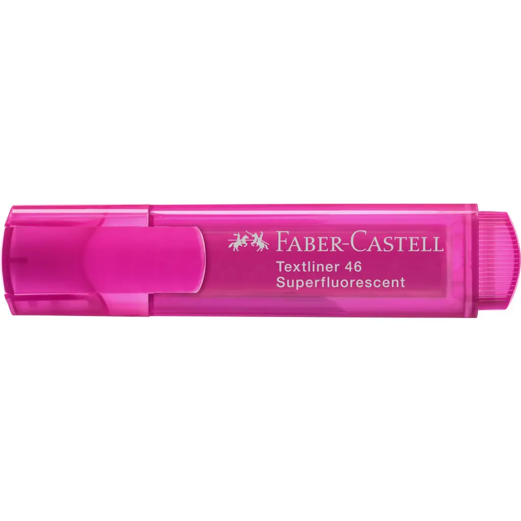 Faber-Castell Highlighter Textliner 46 Pink (Pack 10) - 154628