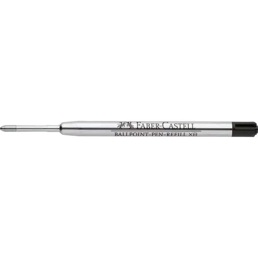 Faber-Castell Ballpoint Pen Refill Black XB (Pack 10) - 148747