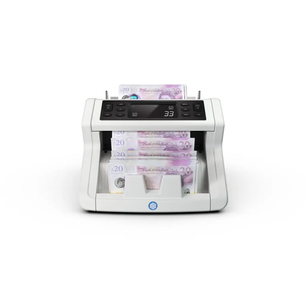 Safescan 2210 Banknote Counter with 2 Point Counterfeit Detection - 115-0560