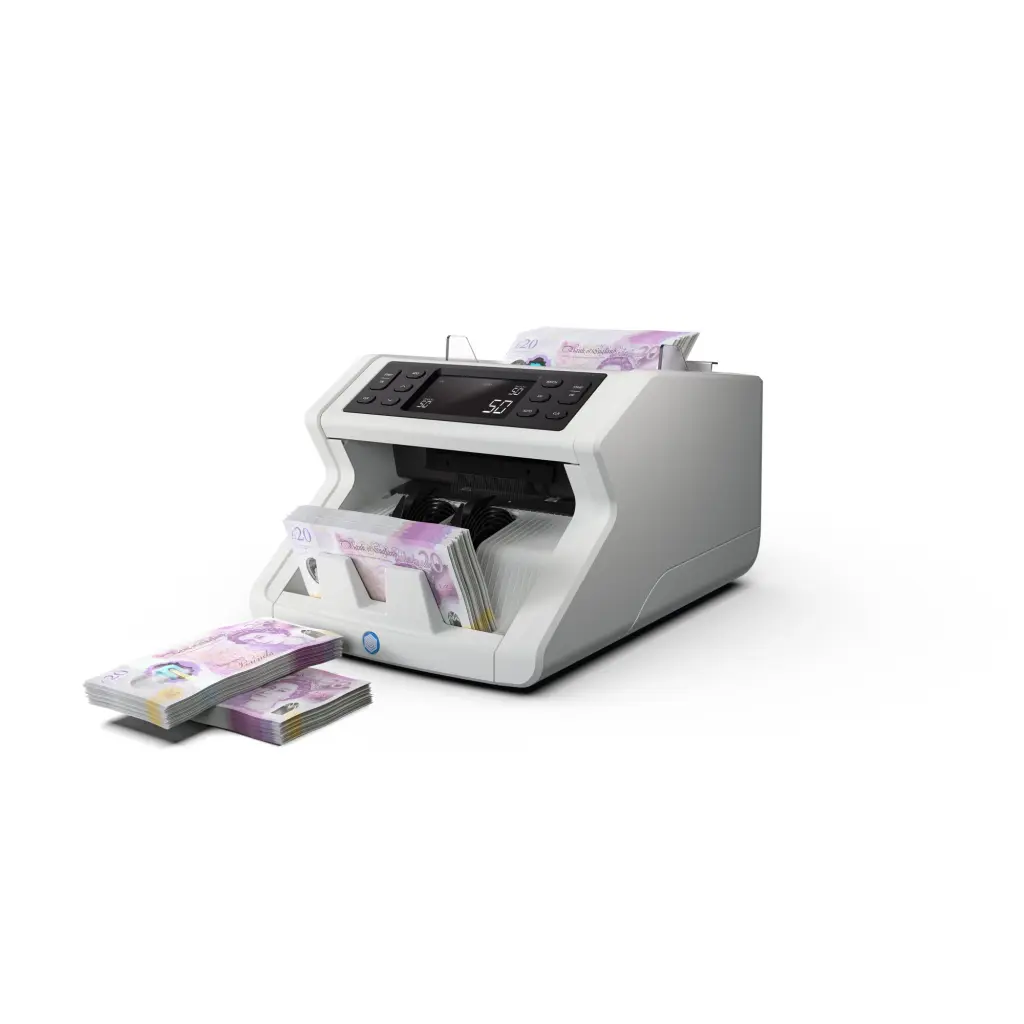 Safescan 2210 Banknote Counter with 2 Point Counterfeit Detection - 115-0560