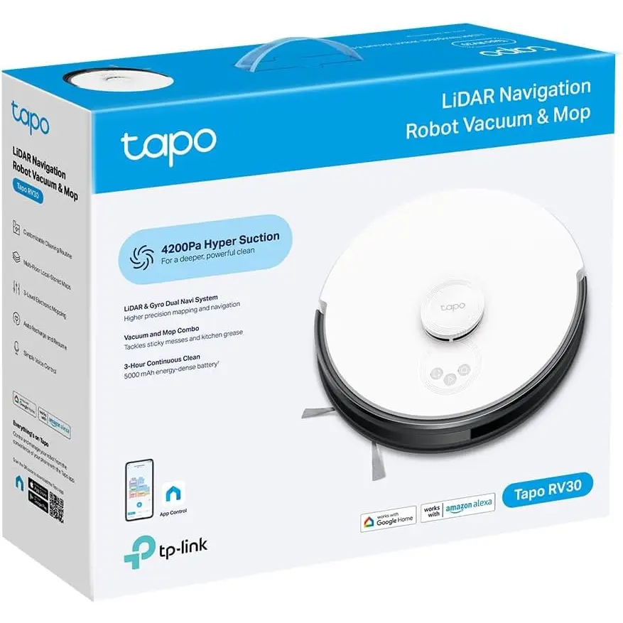 TP-Link LiDAR Navigation Robot Vacuum Cleaner and Mop