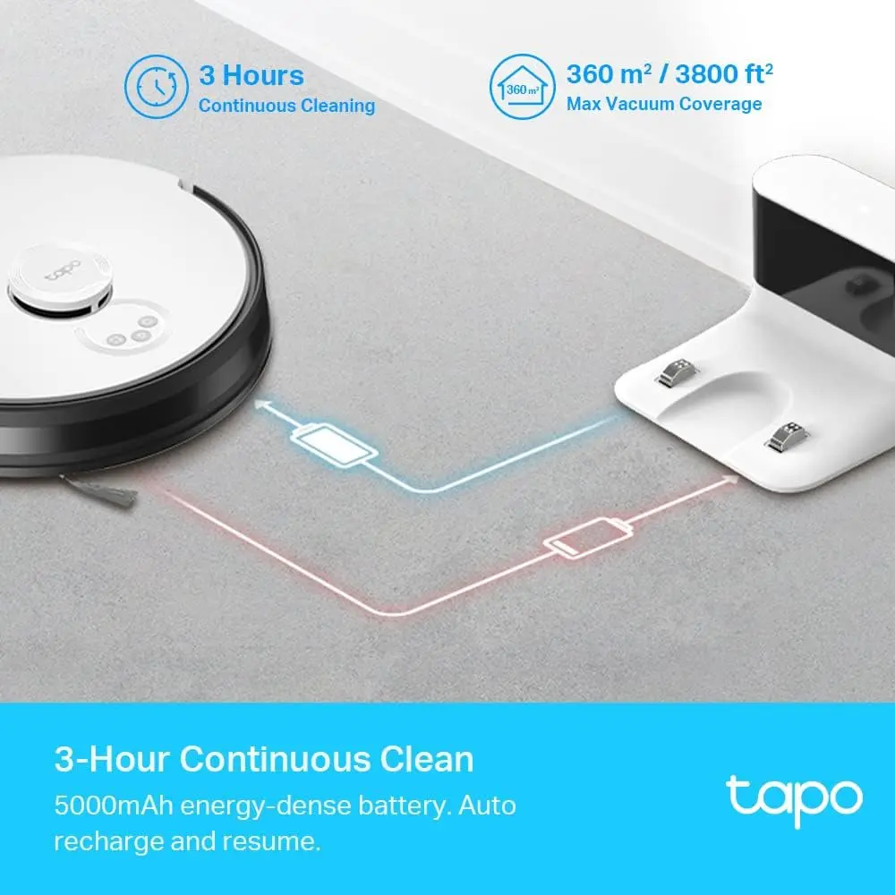 TP-Link LiDAR Navigation Robot Vacuum Cleaner and Mop