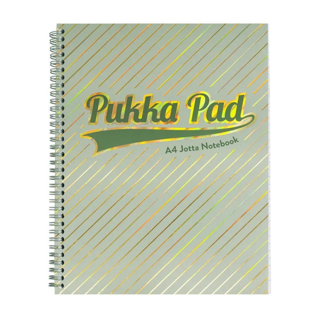 Pukka Haze Jotta Notepad A4+ Wirebound 200 Ruled Pages 80gsm Paper Assorted Colours (Pack 3) - 9865(AST)-HZE