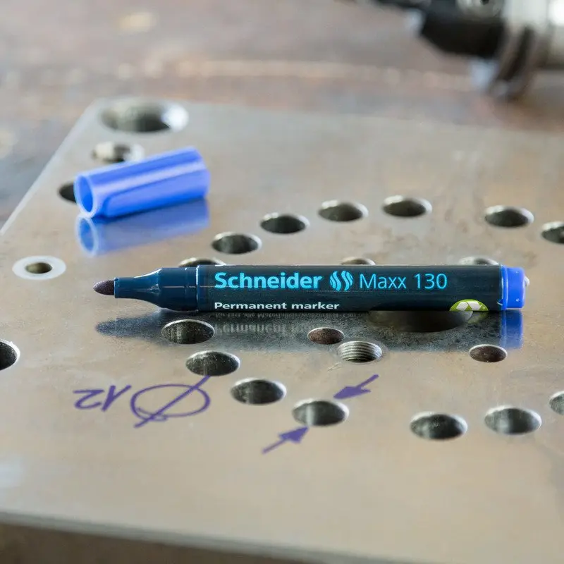 Schneider Maxx 130 Permanent Marker Bullet Tip 1mm-3mm Brown (Pack 10) - 113007