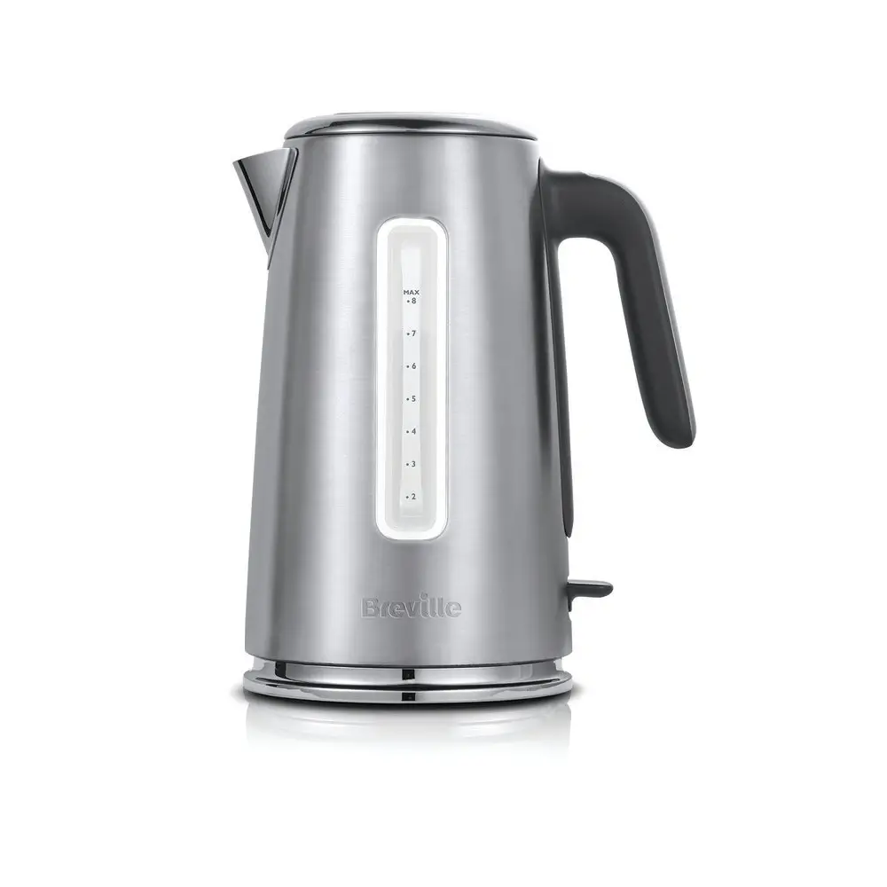 Breville Edge Electric 3kW Kettle 1.7L capacity Low Steam & Low Noise Brushed Stainless Steel - VKT236