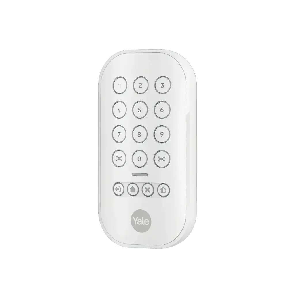 Yale Keypad - Control 4 Security Areas; Panic Button; PIN Security; Backlit Keys