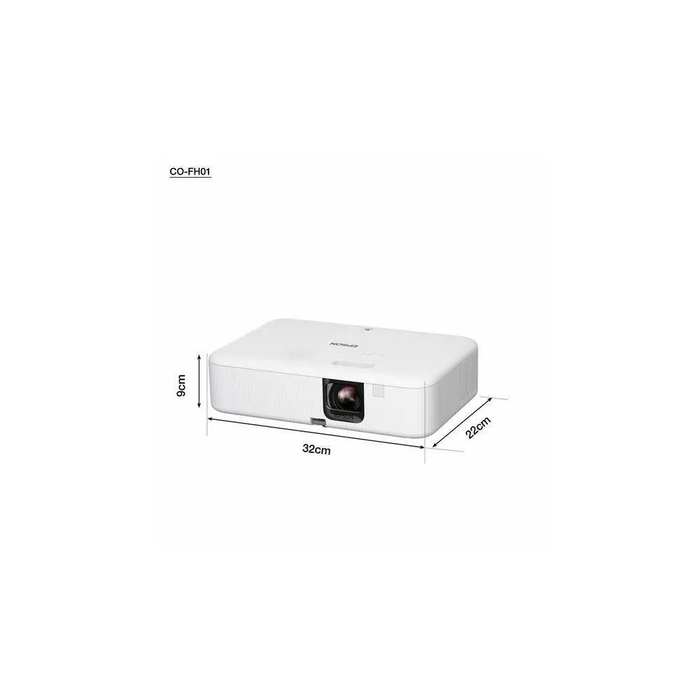 Epson CO-FH01 Home Cinema 3000 ANSI Lumens 3LCD 1920 x 1080 Pixels Full HD HDMI USB Projector