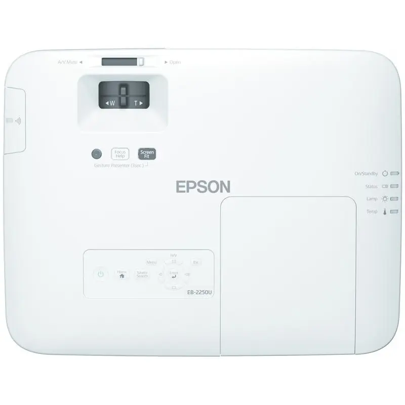 Epson EB-2250U 5000 ANSI Lumens 3LCD 1920 x 1200 Pixels WUXGA HDMI VGA DisplayPort USB Projector