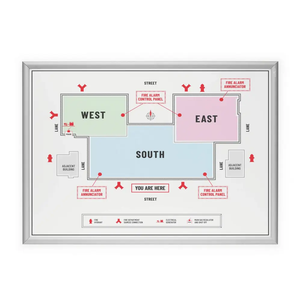 Durable Aluminium Snap Frame A1 Poster Frame Silver - 500923