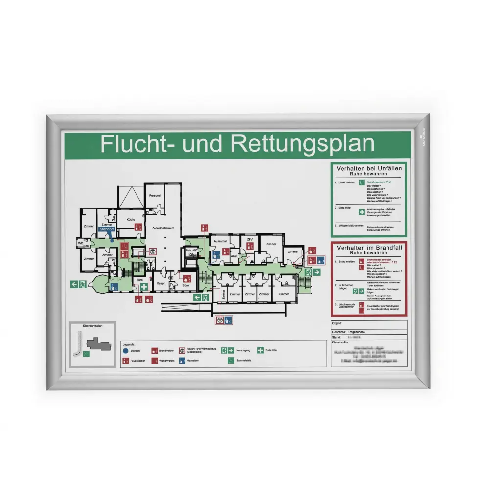 Durable Aluminium Snap Frame A2 Poster Frame Silver - 500823