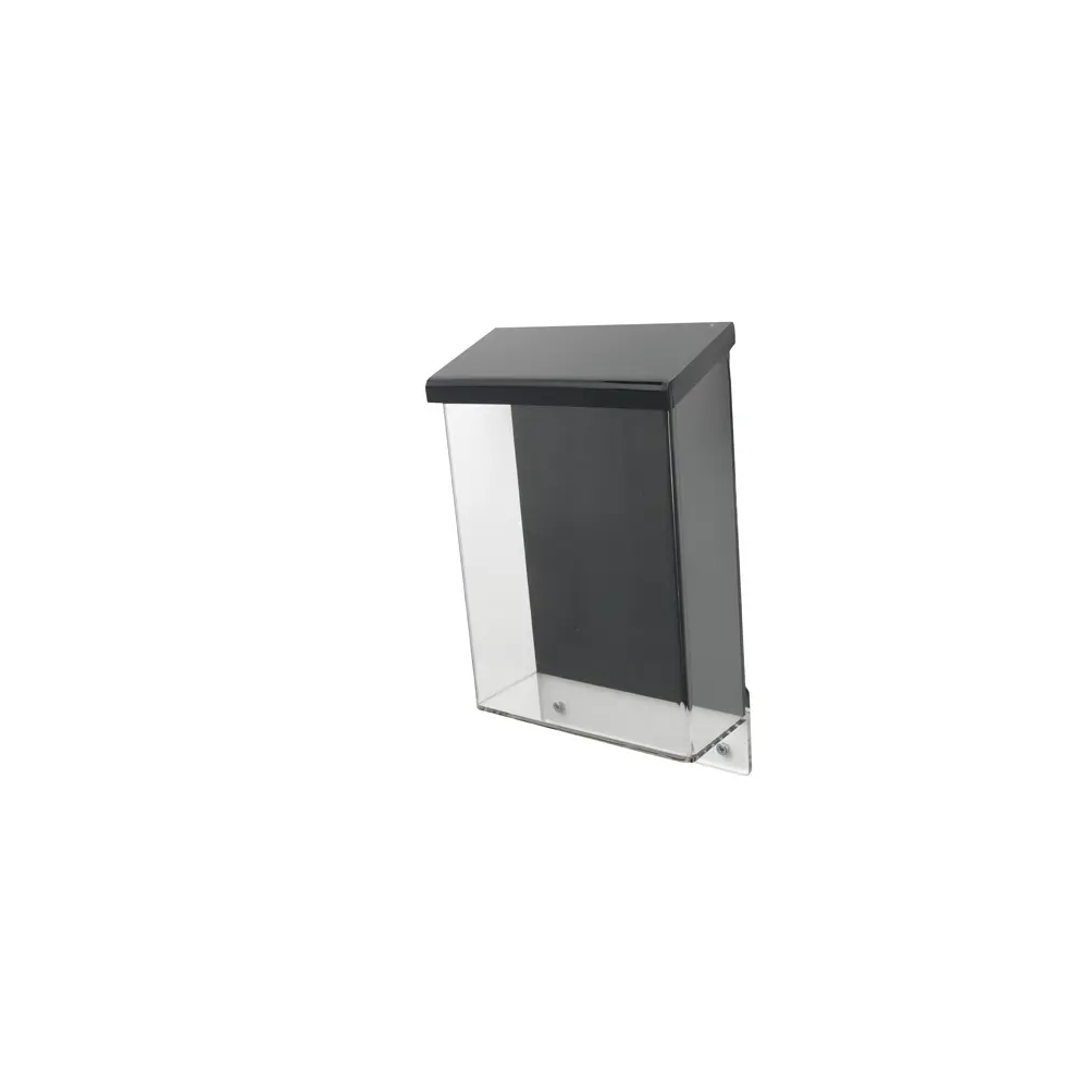 Deflecto A5 Weatherproof Outdoor Literature/Post Box 175 x 285 x 74mm Crystal - 790711