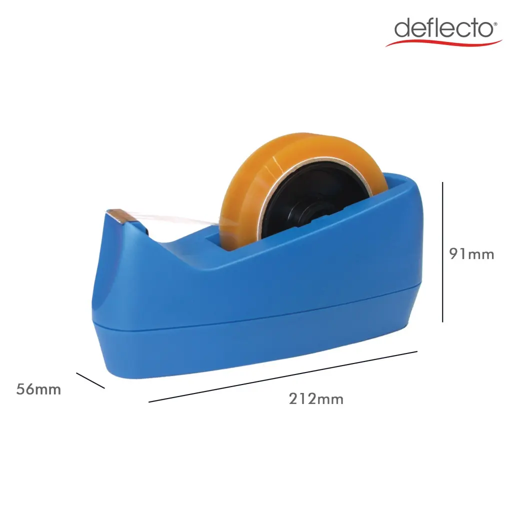 ValueX Large Weighted Tape Dispenser Dual Core Blue - CP170YTBLU