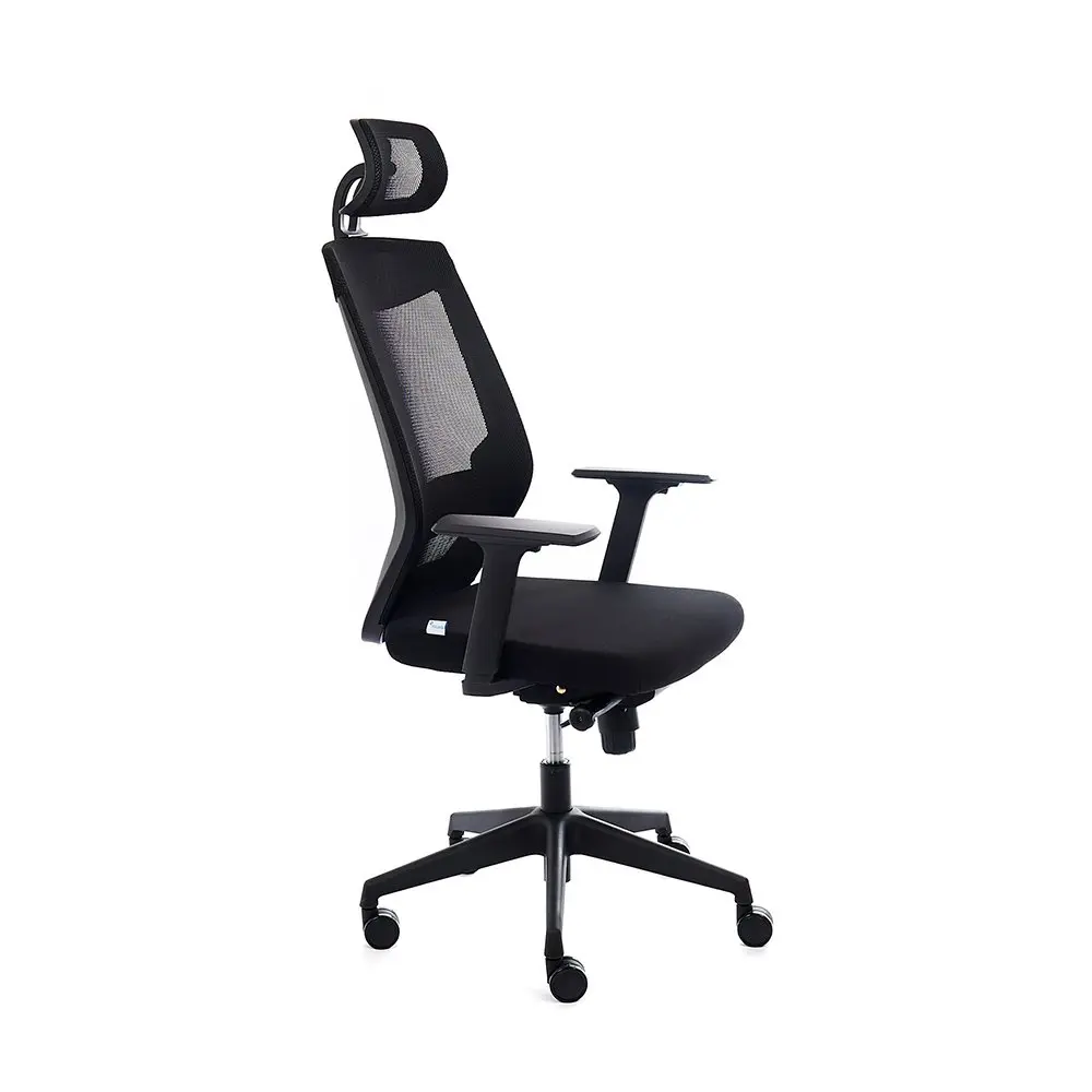 Rocada Optional Headrest Black - For Use With 908 Ergoline Operator Chairs - 908HR