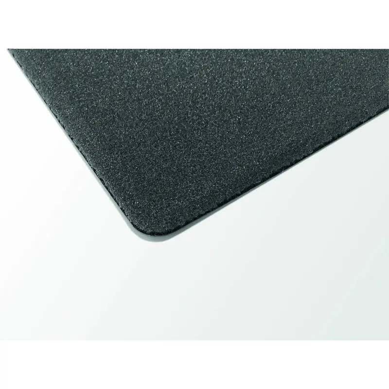 Durable Desk Mat Non-Slip With Contoured Edges PP 53x40cm Black - 713201