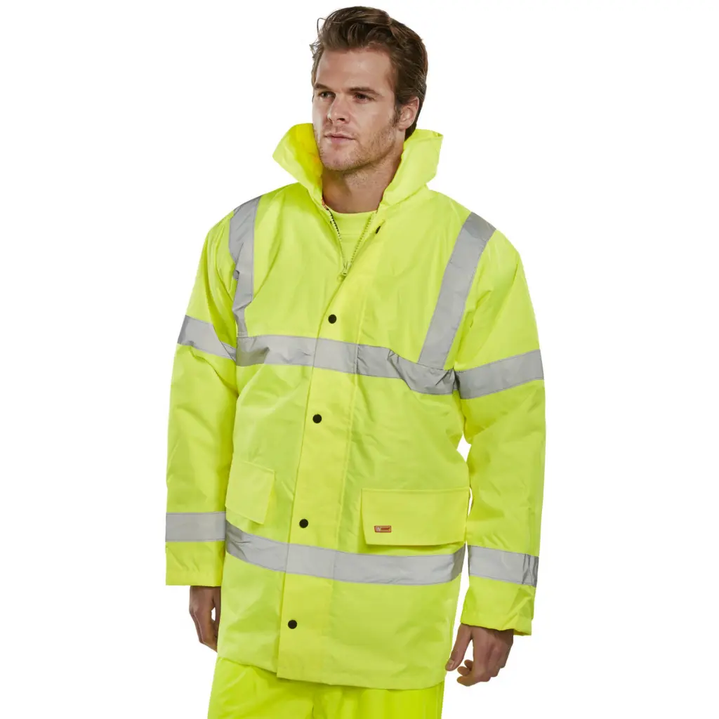 Beeswift Constuctor Traffic Jacket Saturn Yellow XX Large (Pack 1) - CTJENGSYXXL