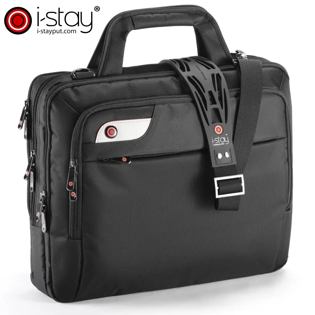 i-Stay 15.6in Laptop Organiser Briefcase Bag Black  - IS0104