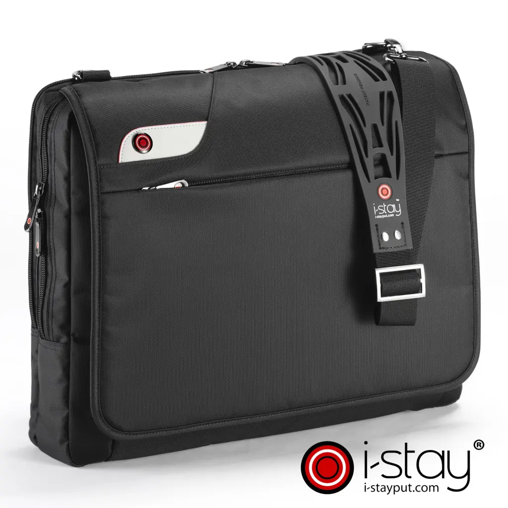 i-Stay 15.6in Laptop Messenger Bag black - IS0103