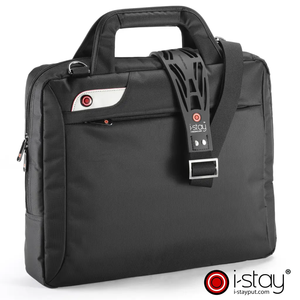 i-Stay 15.6in Laptop Tablet Shoulder Bag Briefcase Black - IS0102