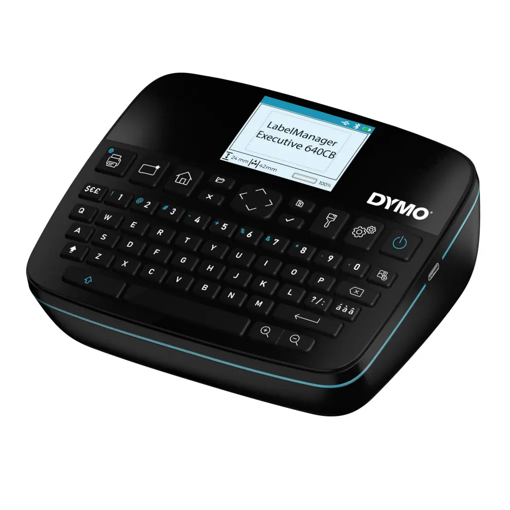 Dymo LabelWriter 640CB Portable & Rechargeable Label Maker with Dual Connectivity  Kitcase - 2202121