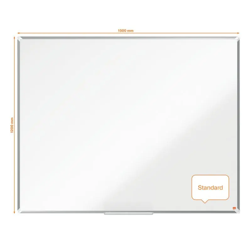 Nobo Premium Plus Steel Magnetic Whiteboard 1500x1200mm - 1915159