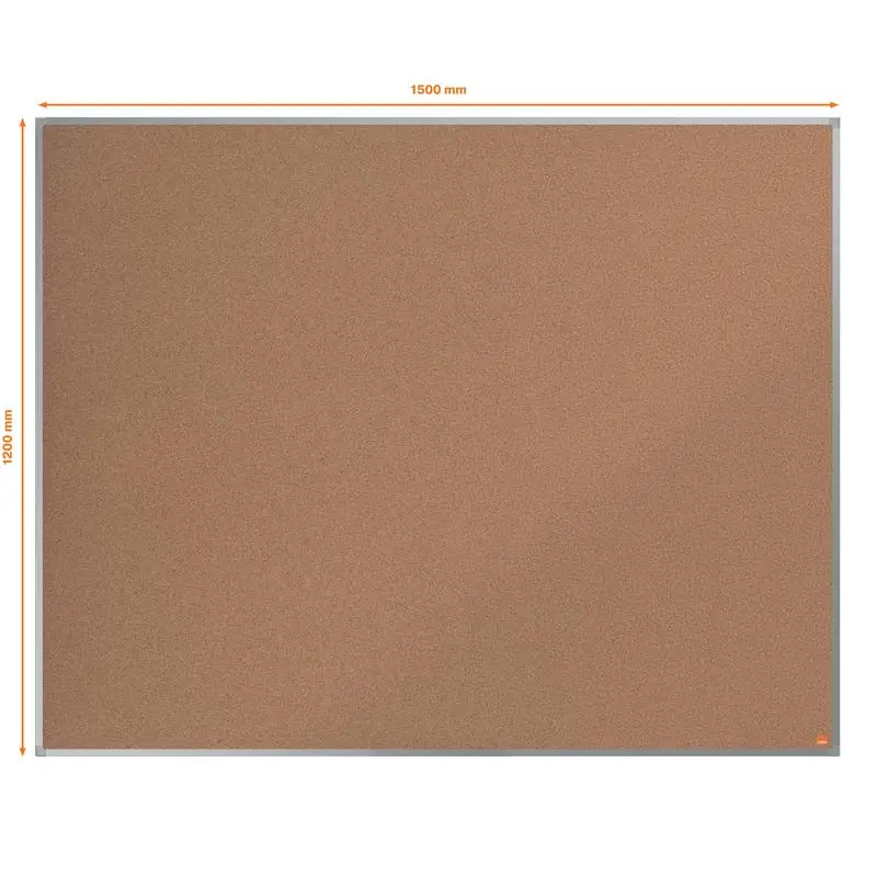 Nobo Essence Cork Notice Board 1500x1200mm - 1915209