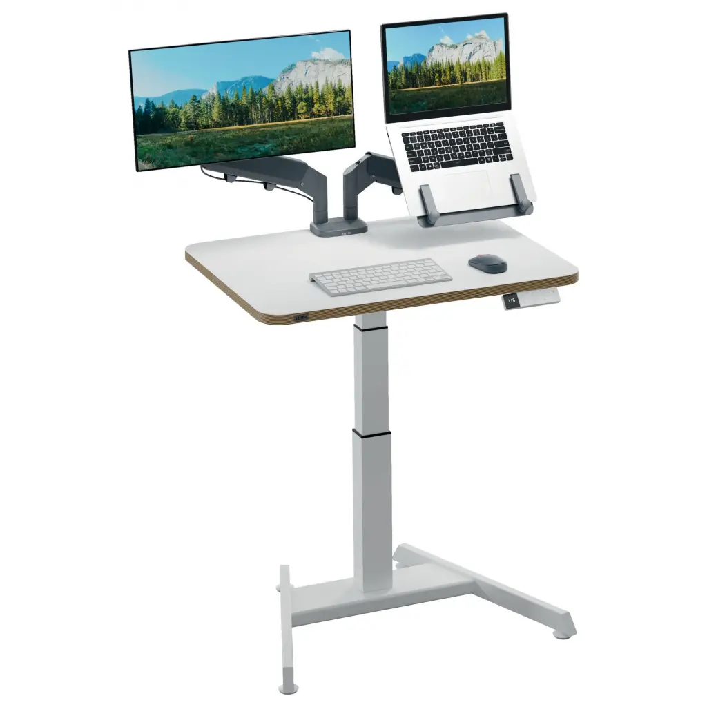 Leitz Ergo Small Electric Sit Stand Desk with Stand-Up Reminder  - 65341001