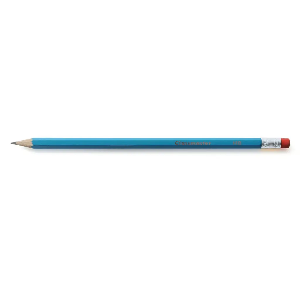 Classmaster Graphite Pencil Hexagonal Barrel HB with Eraser Tip (Pack 144) - GP144HBET