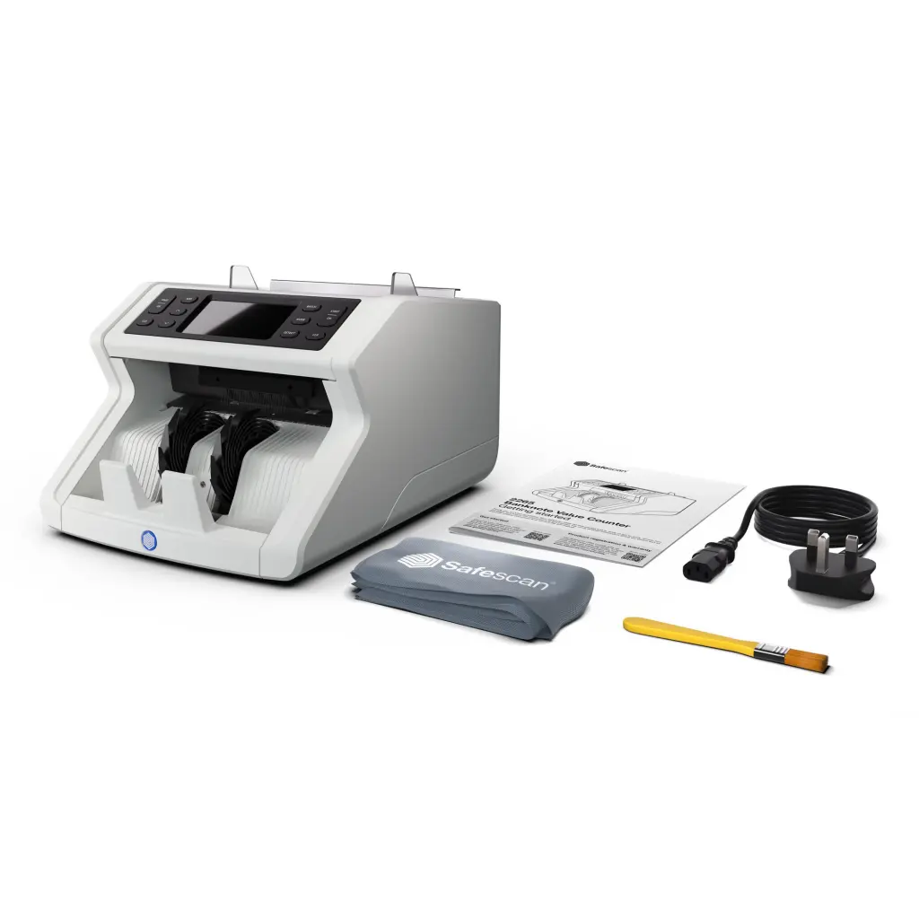 Safescan 2265 G2 UK-IE Banknote Counter with 5 Point Counterfeit Detection - 115-0715