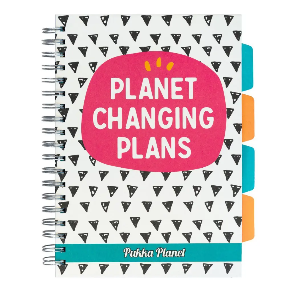 Pukka Planet Project Book B5 Wirebound 200 Feint Ruled Recycled 80gsm Pages Assorted Designs (Pack 2) - 9763-SPP