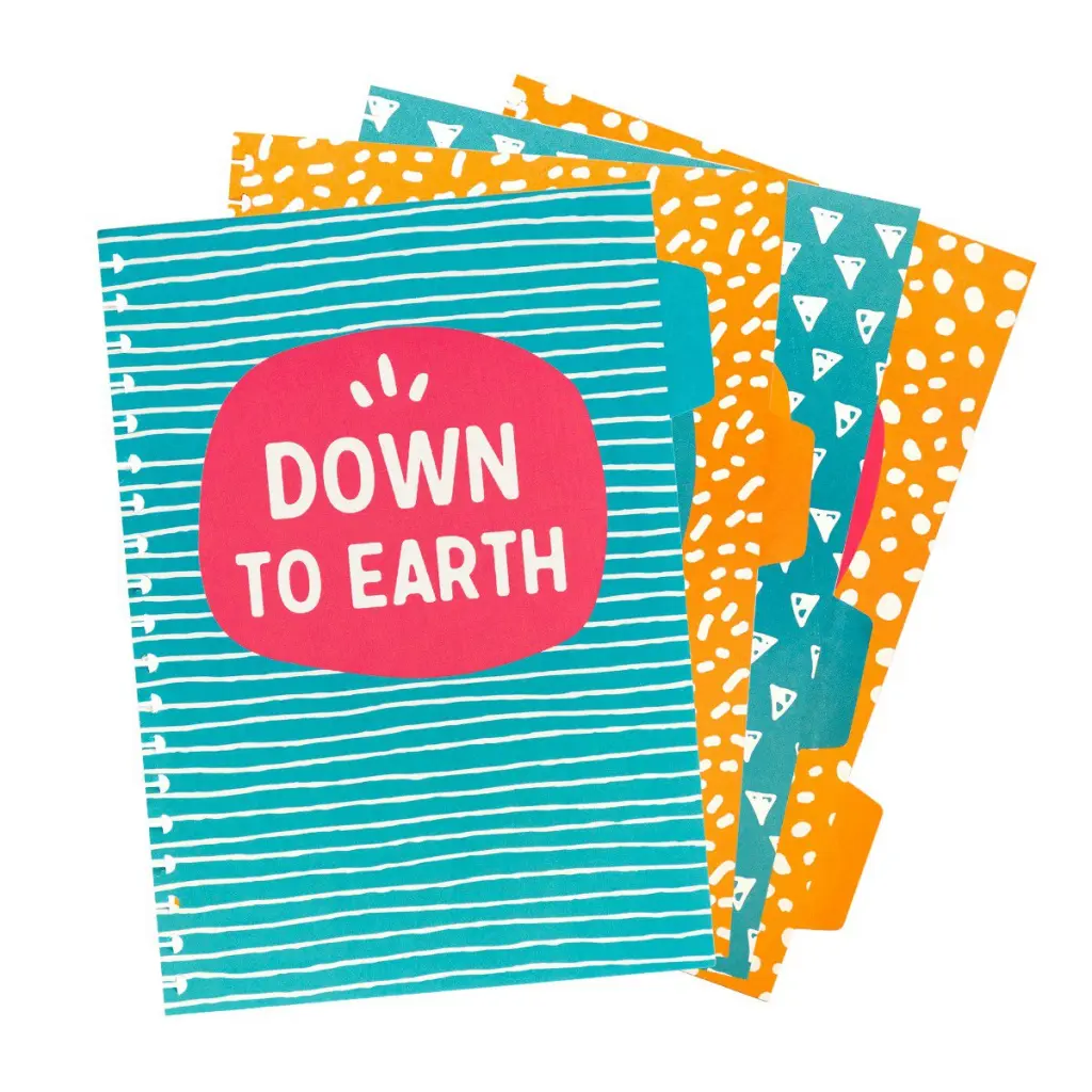 Pukka Planet Project Book B5 Wirebound 200 Feint Ruled Recycled 80gsm Pages Assorted Designs (Pack 2) - 9763-SPP