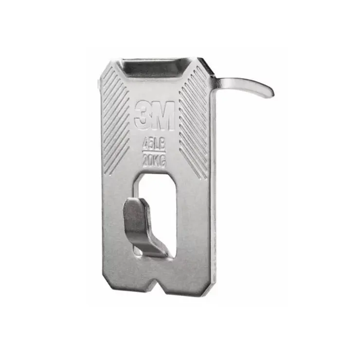 3M CLAW Picture Hanger For Plasterboard Stainless Steel Holds Up To 20Kg (Pack 2) - 7100269193