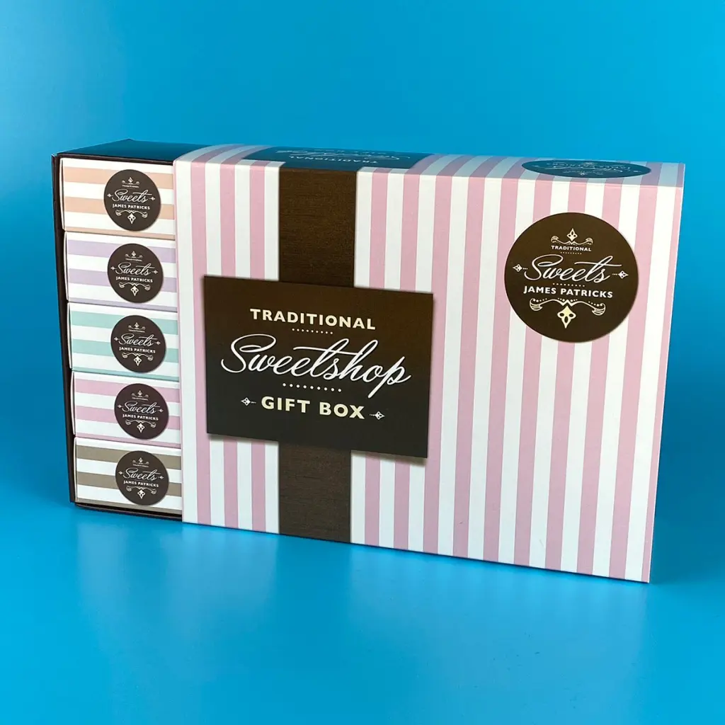 James Patricks Traditional Sweetshop Gift Box (Pack 990g) - 0401365