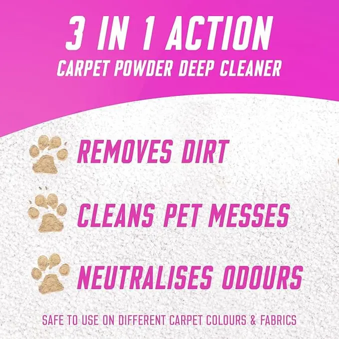 Vanish Carpet Deep Clean 3 in 1 Foam 600ml  - 3271448