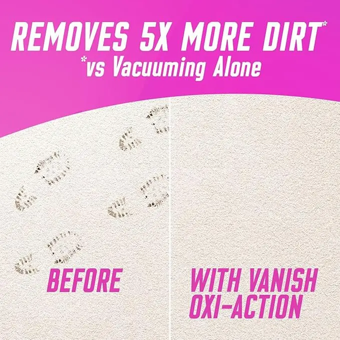 Vanish Carpet Deep Clean 3 in 1 Foam 600ml  - 3271448